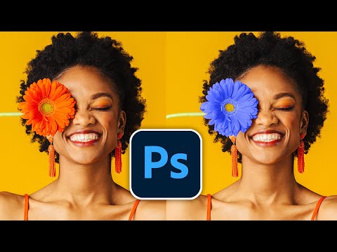 Change color of an object in PHOTOSHOP 2022