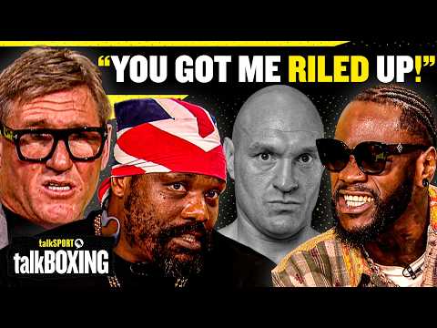 Deontay Wilder EXPLODES & STORMS OUT after CLASH with Simon Jordan | talkBOXING Special