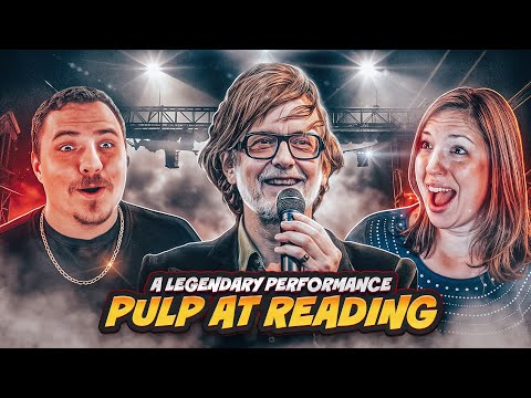 JARVIS COCKER IS WILD ON STAGE! Pulp 'Common People' (Reading 2011) | AMERICANS REACT