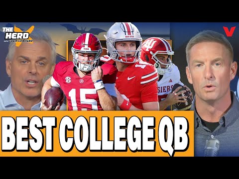 Joel Klatt tells Colin Cowherd who the BEST QB in college football is | THE HERD