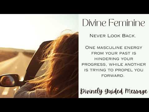 A Message for the Divine Feminine:  Don't look back. You're free from the ties that bind you. 🌹