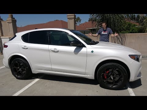 The 2018 Alfa Romeo Stelvio Quadrifoglio Is an $85,000 Super SUV