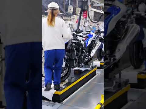 Suzuki factory in Japan - Hayabusa Production line