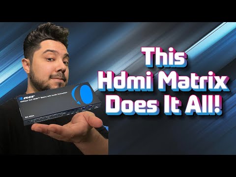 The best hdmi 2.1 switch & splitter ! Orei Hdmi 2.1 Matrix Review
