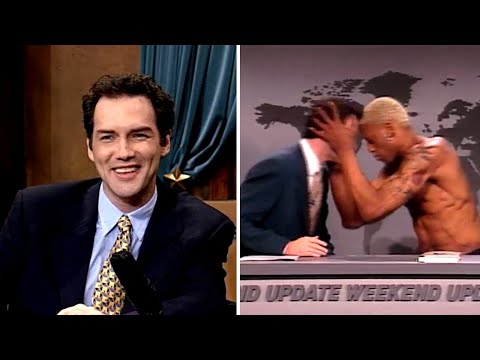 Norm Macdonald Got Headbutted By Dennis Rodman | Late Night with Conan O’Brien