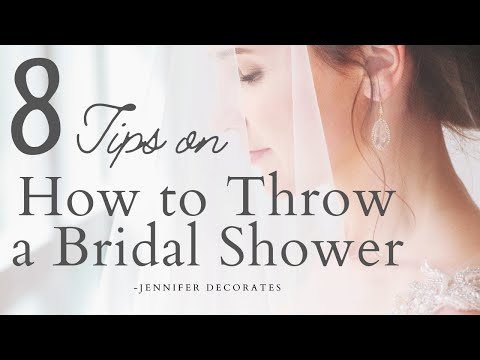 8 Tips for Hosting a Bridal Shower | Bridal Shower Ideas