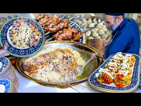 Amazing Afghan Food in the Heart of Iran |  Kabuli Pulao! 🇮🇷 #AfghanCuisine