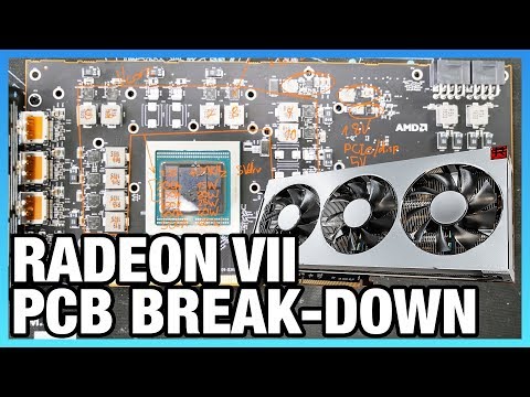 AMD Radeon VII's Interesting VRM & PCB Layout