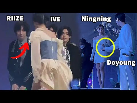 Kpop Male Idols Being Gentlemen to Female Idols