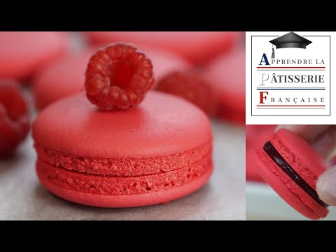 RASPBERRY MACARON How to make perfect raspberry macaroons 😍