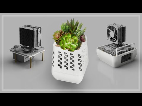 This 3D Printed PC might grow on you...