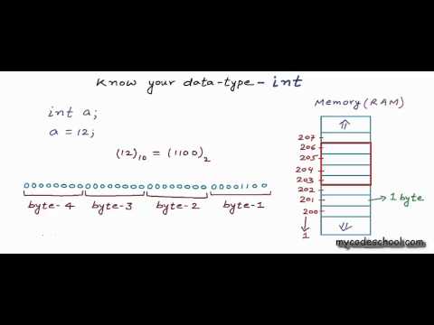 Know your data type: int - C Programming Tutorial 08