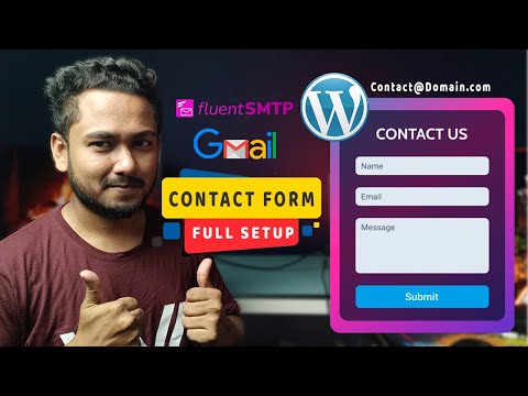 How to Create a Contact Form in WordPress & Configure WP Mail SMTP, Webmail To Gmail