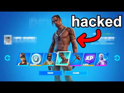 Logging Into My Biggest Haters Fortnite Account!