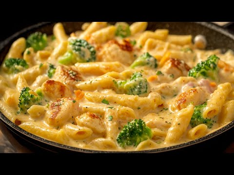 Just 15 minutes! My family's favorite chicken pasta recipe! I make it every weekend!