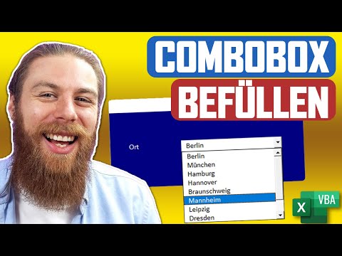 ComboBox füllen aus Tabellenblatt | Excel VBA
