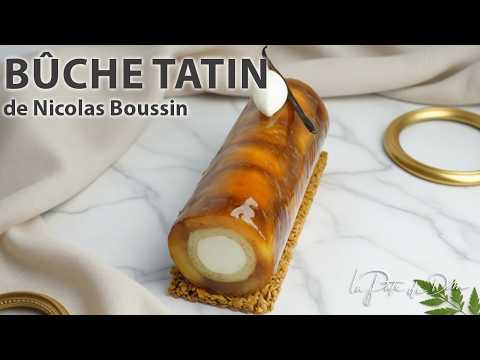 Nicolas Boussin’s TATIN Yule Log (MOF): The PVC Tube Technique!