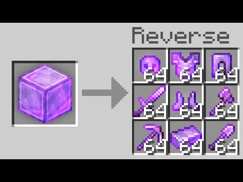 Minecraft, But It's In Reverse...