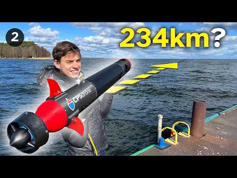 Launching My DIY Torpedo As Far As Possible