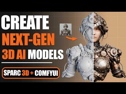 Create Next-Level 3D AI Models with Sparc3D! (Full Guide)