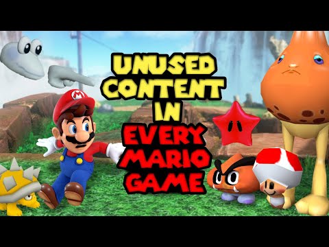 Unused Content From Every Mario Game