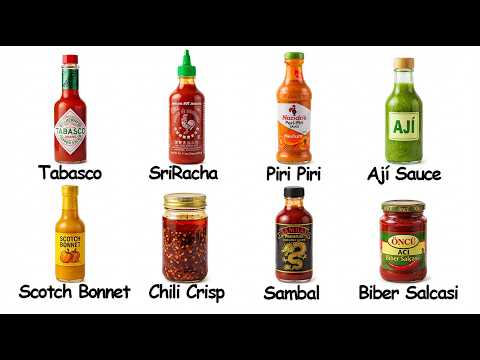 Every Hot Sauce Explained in 5 Minutes