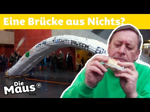 Kann man eine Brücke aus Vakuum bauen? | DieMaus | WDR