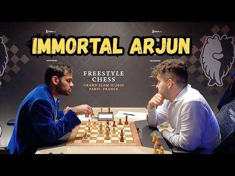 Immortal Arjun Erigaisi vs Ian Nepomniachtchi In Freestyle Battle
