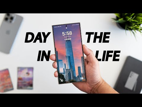 Apple Fan Boy Switches to Samsung S24 Ultra - Real Day In The Life