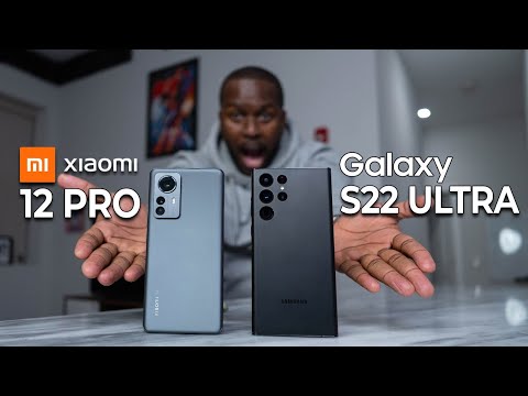 Xiaomi 12 Pro vs Galaxy S22 Ultra