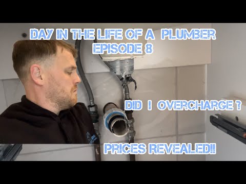 How much does a Plumber Cost?? Day in the life of a Plumber EP8