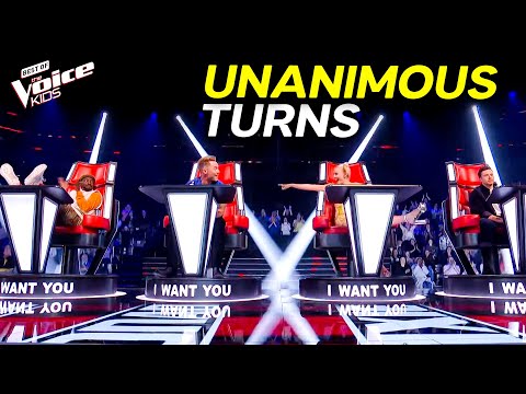 All-Chair Turns That'll BLOW YOU AWAY | Best of The Voice Kids