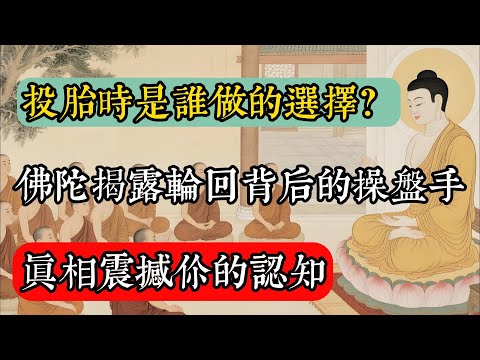 投胎時是 “誰” 做的選擇？佛陀揭露輪迴背後的 “操盤手”，真相震撼你的認知！#佛教 #佛家 #佛法 #佛學知識 #佛學智慧 #修心修行 #佛教文化 #禪悟人生 #傳統文化