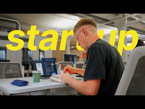 a day in the life of a software engineer (startup vlog)