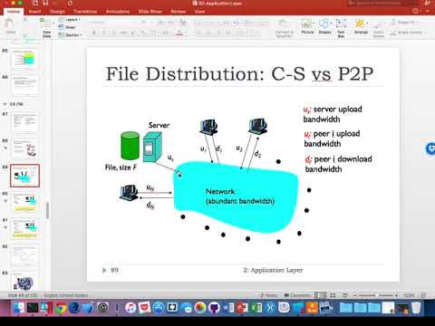 2.5 - Peer to Peer File Distribution | FHU - Computer Networks