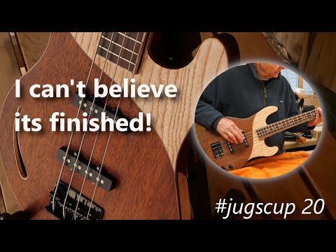 I can't believe its finished! Jurg's Challenge Ep 20 - A hollow body electric jazz bass