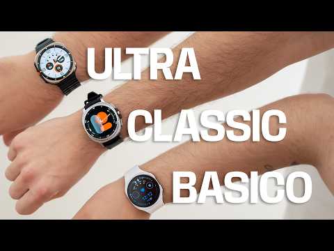 NO COMPRES un Galaxy Watch8 sin ver esto: Classic vs Ultra vs Básico