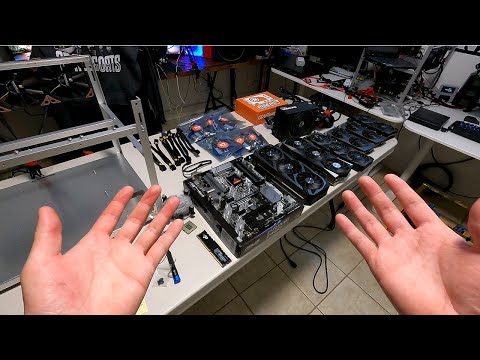 How To Build a RTX 3060 Ti Mining Rig (POV)