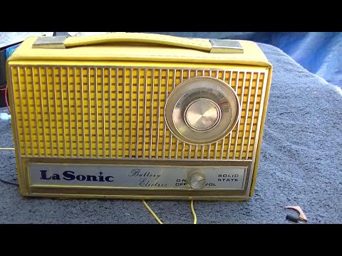 LaSonic Funny Electronics AM Transistor Radio Repair