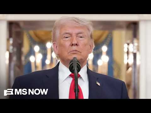 Trump gleefully posts war footage while Iranian fear for survival