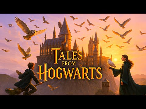 Tales from the Owlery: Feathers, Flights & Hogwarts Skies | Harry Potter ASMR for Sleep