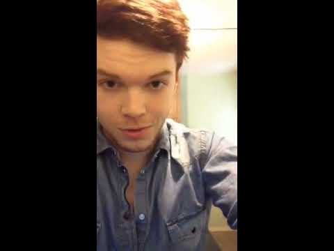 Cameron Monaghan Periscope live stream (1/2)