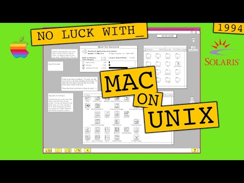 Apple MAE: The Macintosh Environment for UNIX Workstations