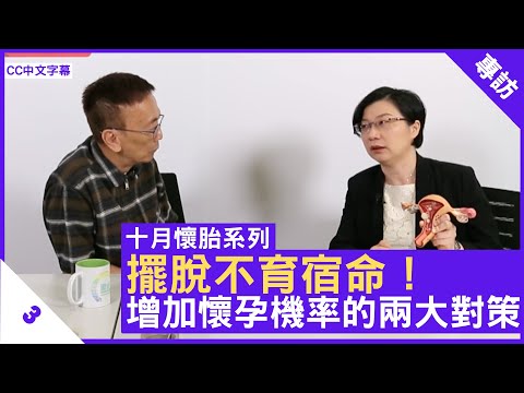 擺脫不育宿命！增加懷孕機率的兩大對策 - 鄭丹瑞《健康旦》婦產科專科 #藍寶梅 醫生 #十月懷胎系列 Part 3 (CC中文字幕)