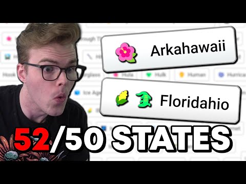 Speedrunning Across All 50 States in Infinite Craft was a Mistake...