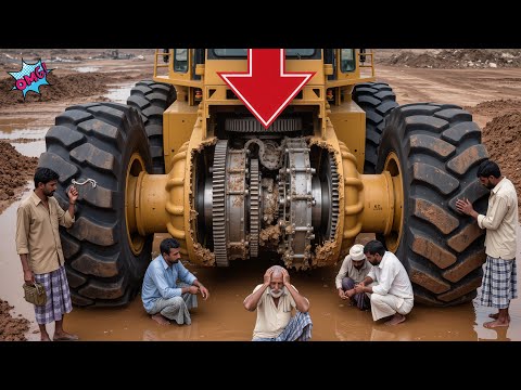 CAT Back Suspension Rebuild After Internal Gear Breakage | Heavy Equipment Repair & Overhaul Process