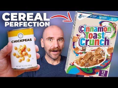 One can of Chickpeas will Change how YOU Think about Cinnamon Toast Crunch