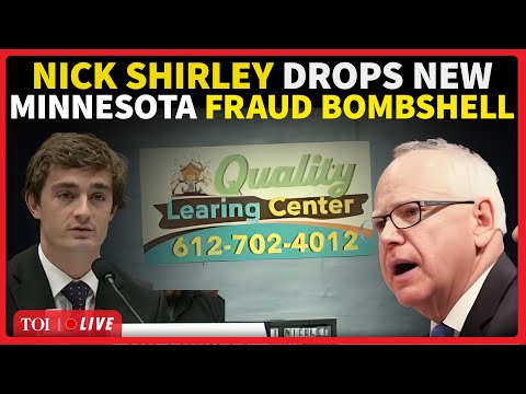 'Walz Saw Billions Leaving Account': Nick Shirley Testimony ROCKS Minnesota Fraud Hearing