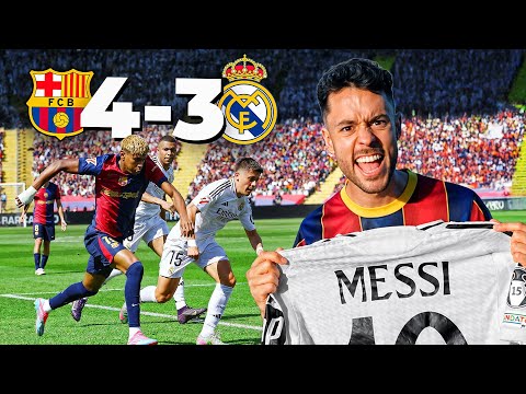 I'M GOING TO THE CLASSICO WITH MESSI'S MADRID SHIRT - TheGrefg