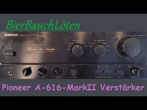 Pioneer A-616-MarkII Verstärker Lautsprecherrelais ziehen nicht an